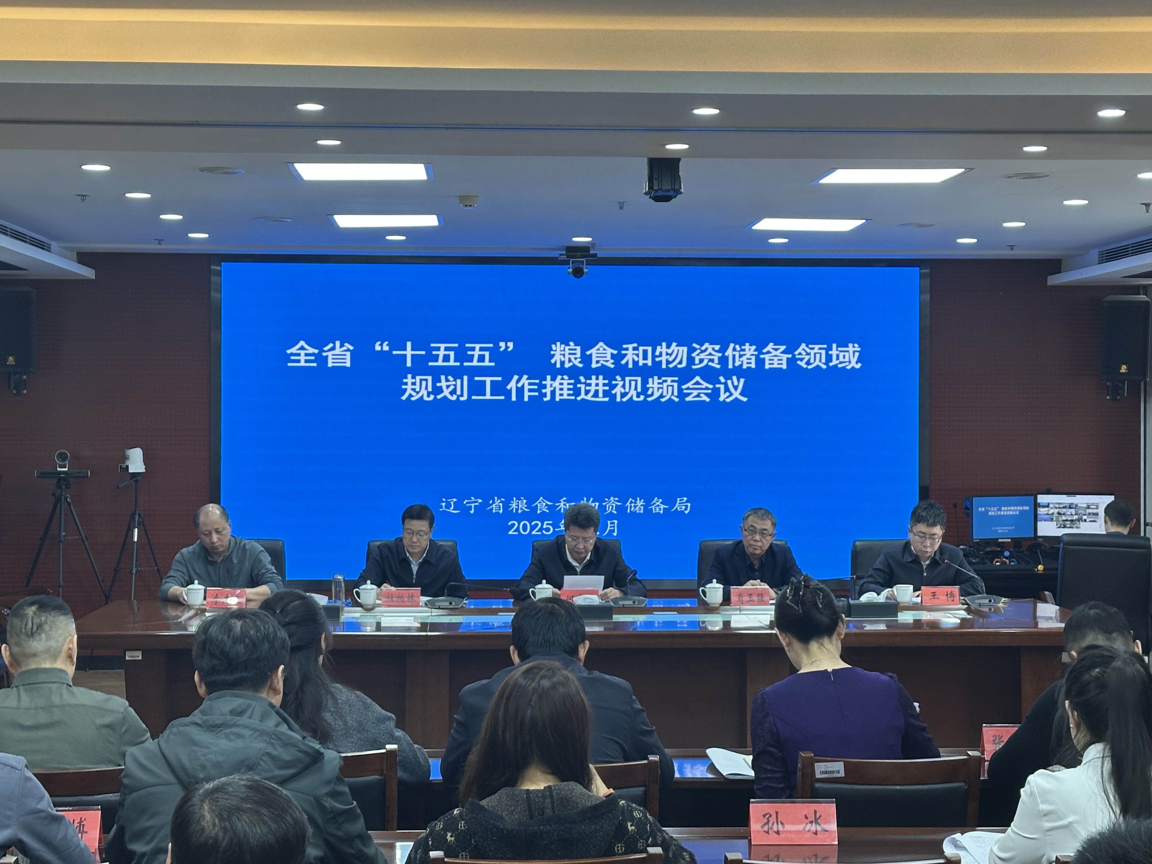 辽宁省粮食和物资储备局组织召开全省“十五五”粮食和物资储备领域规划工作推进视频会议