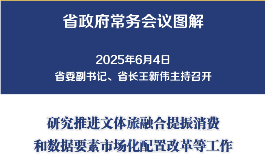 图解：6月4日省政府常务会议